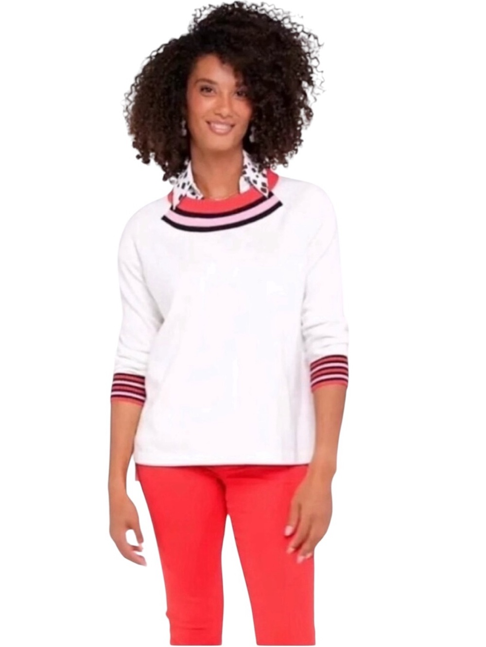 Cabi 6446 Pickleball Pullover Sweater size small